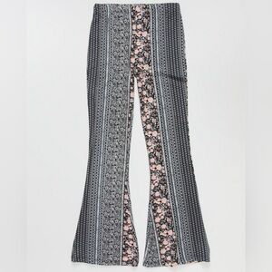 WHITE FAWN Floral & Paisley Girls Flare Pants from Tilly’s